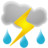 Thunderstorms Icon